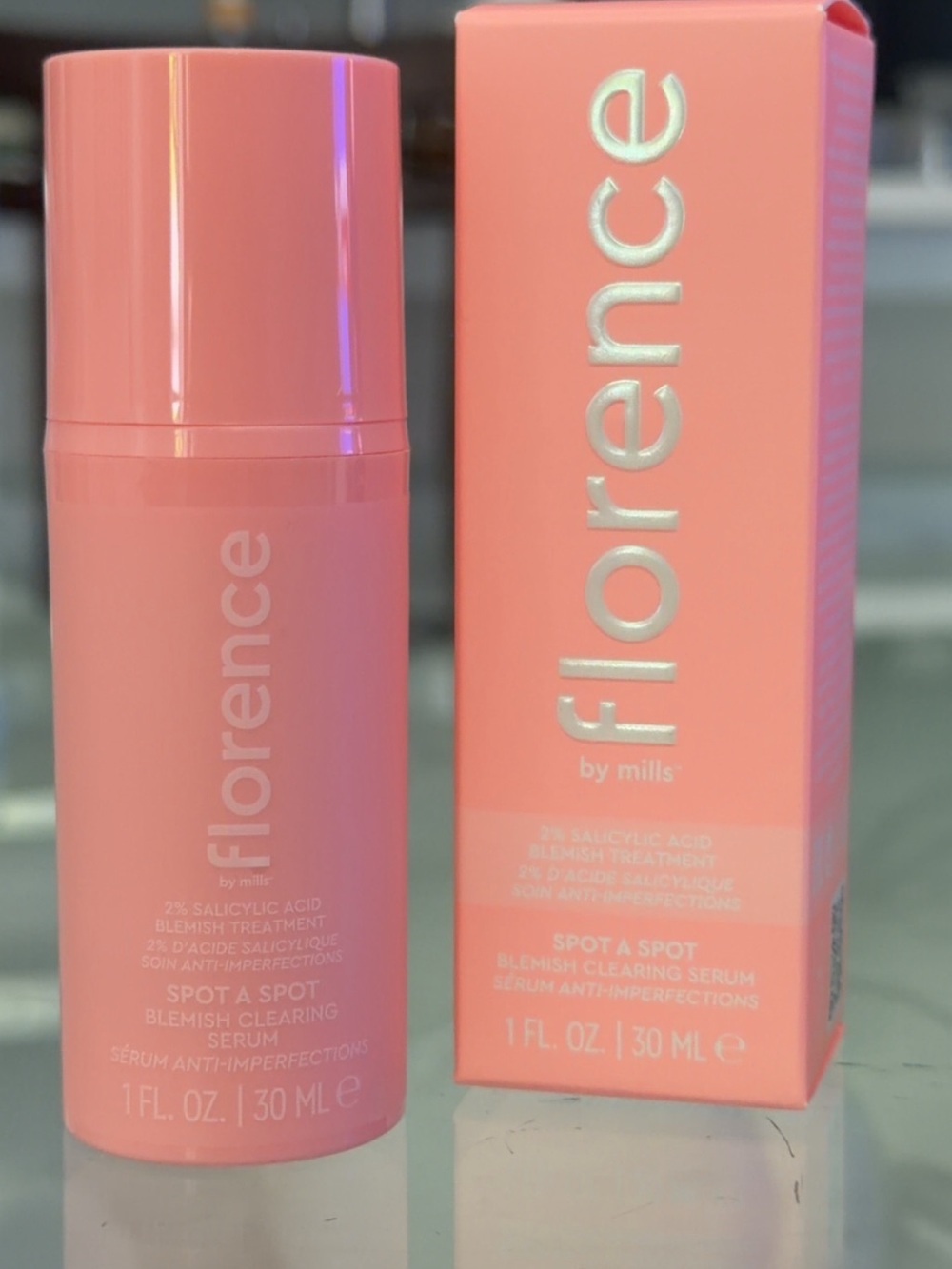 Florence By Mills Pink Spot A Spot Blemish Clearing Serum - Pink